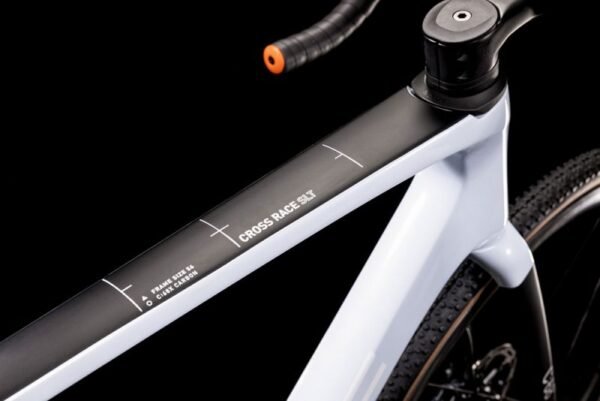 Cube Cross Race C:68X SLT frostwhite´n´orange – Bild 2