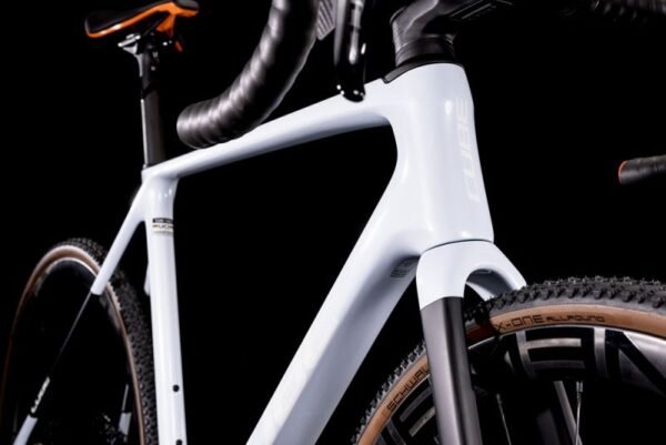Cube Cross Race C:68X SLT frostwhite´n´orange – Bild 4