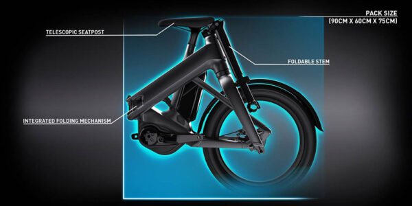 Cube Fold Sport Hybrid 500 green´n´black – Bild 3