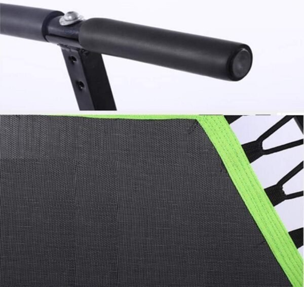 HSBAIS Fitness Trampoline with Height-Adjustable Handle – Bild 4